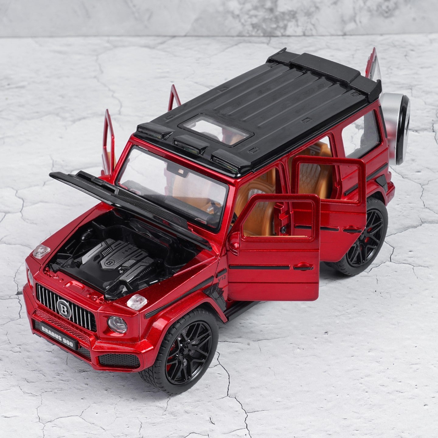 Mercedes-Benz G-63 Amg Brabus 800 1:18 Diecast Scale Model Car