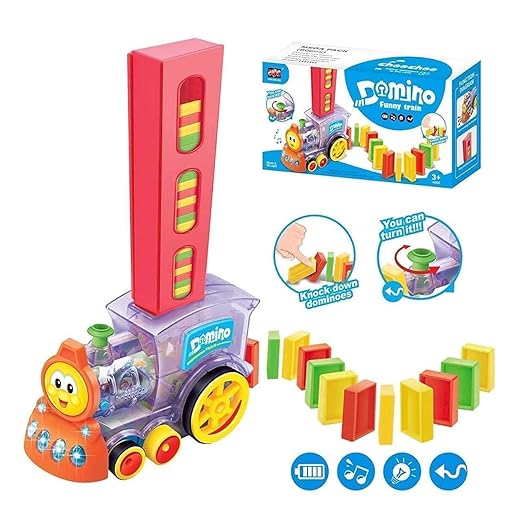 Domino Blocls Train For Kids