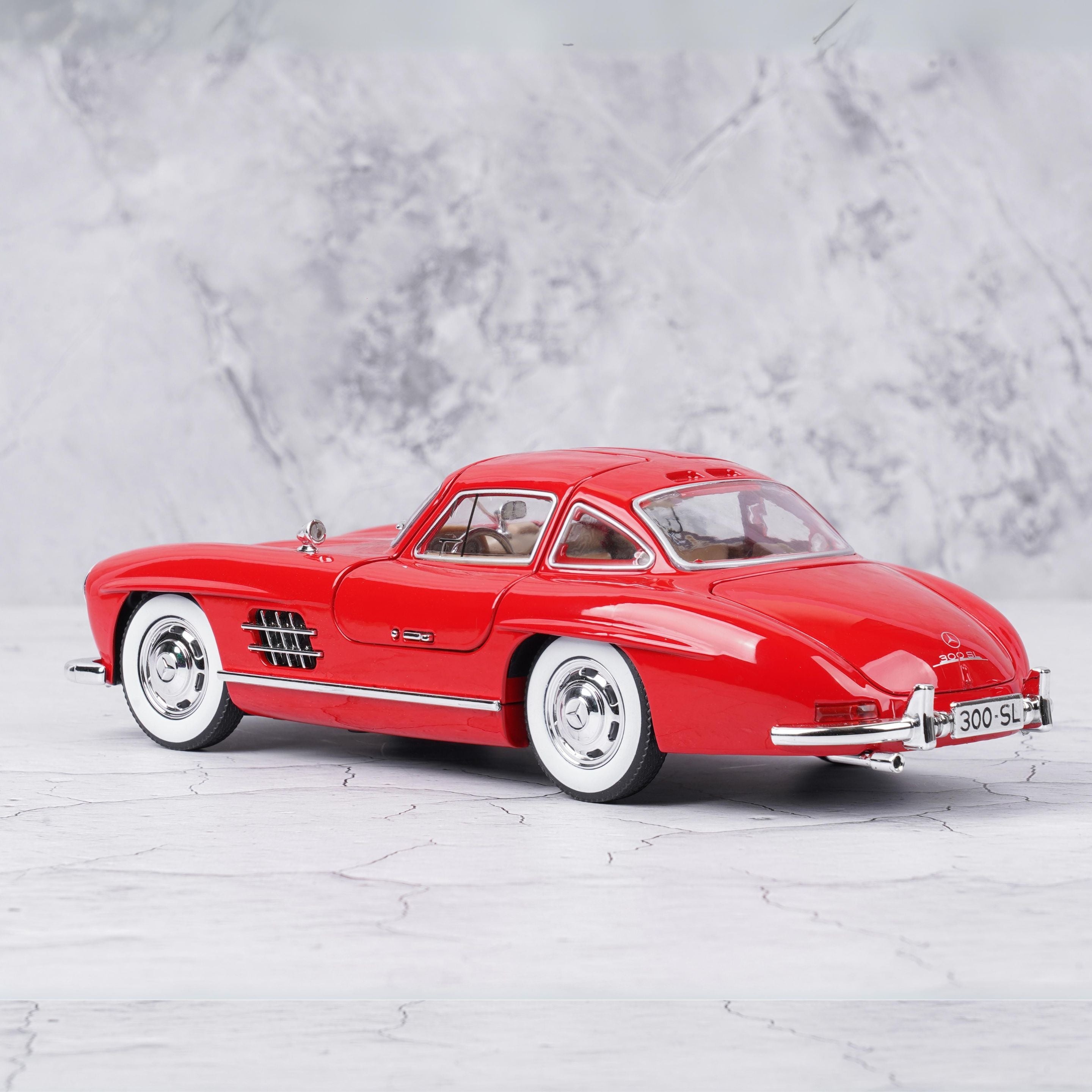 Mercedes-Benz 300Sl Diecast Scale Model Car