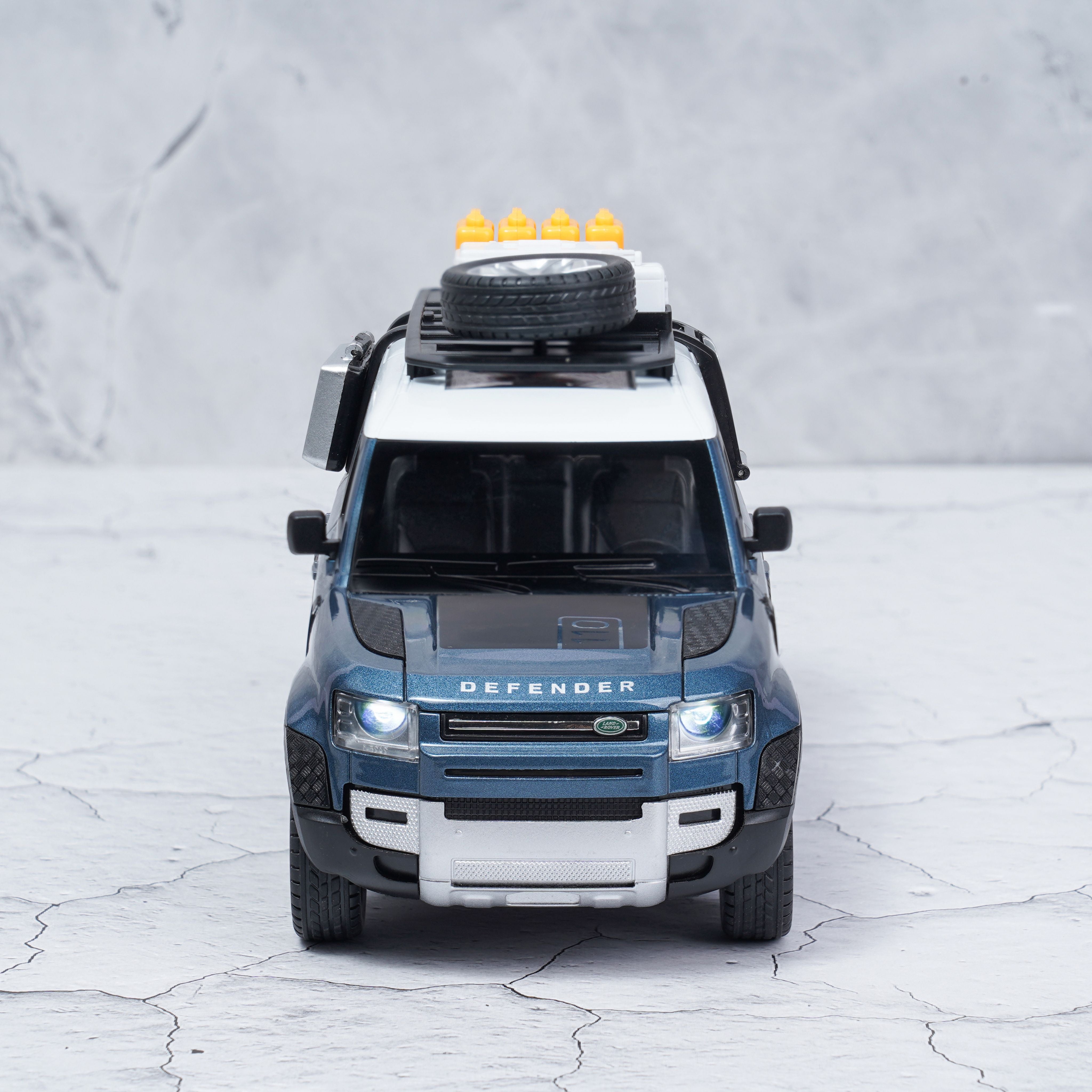 Defender Car Square Model Land Rover Defender Diecast Scale Model | Premium Collectible Car – Ixtoys