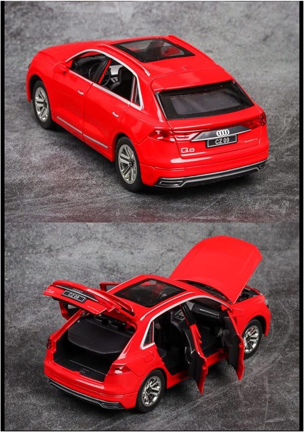 AUDI Q8 1:24 DIECAST SCALE MODEL CAR