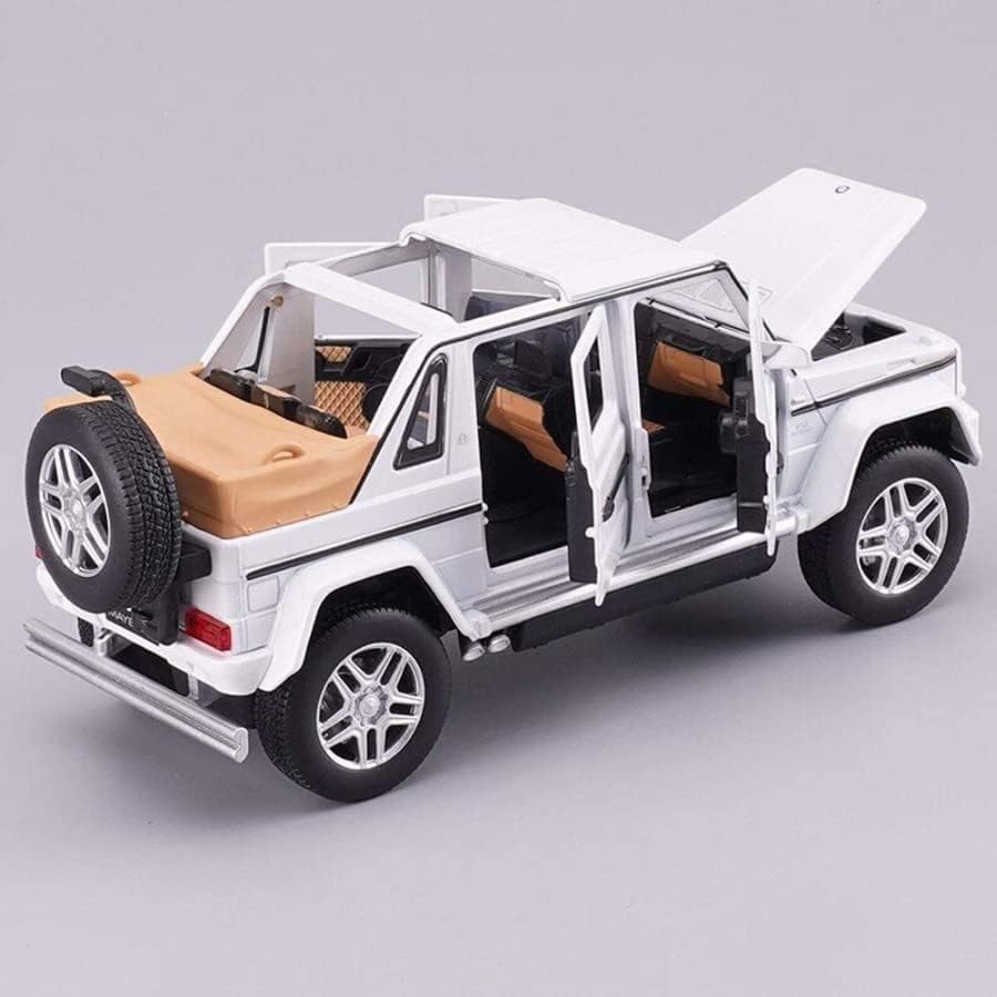 MERCEDES G500 (WHITE)1:18 DIECAST SCALE MODEL CAR