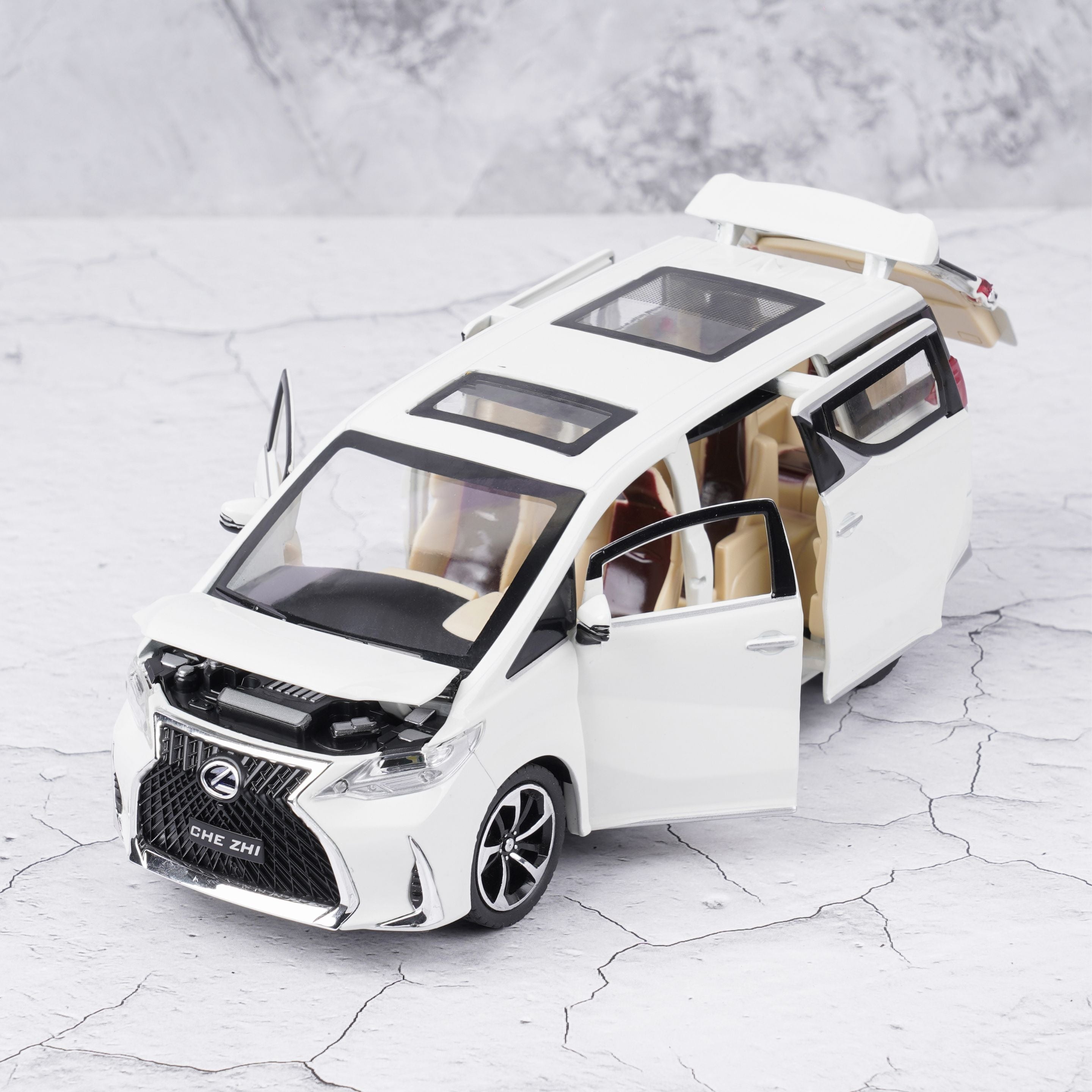 LEXUS LM300H 1:18 DIECAST SCALE MODEL CAR