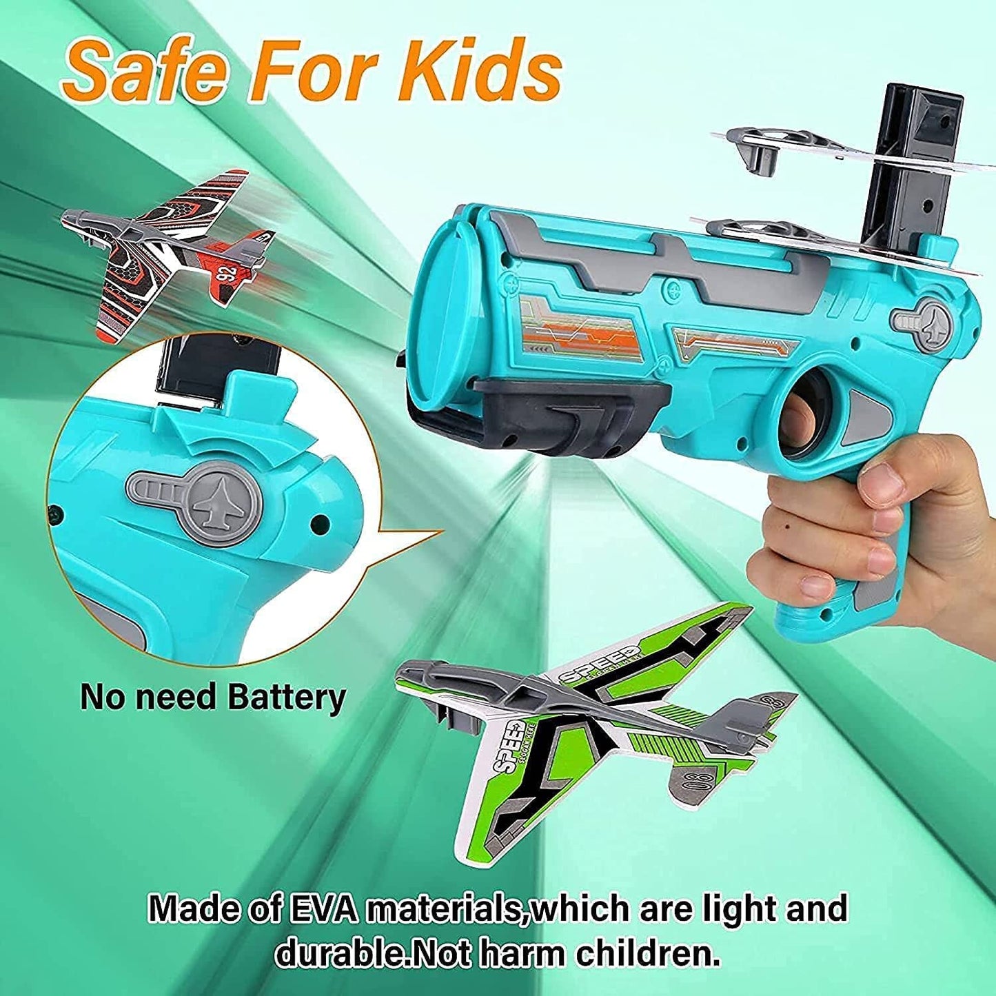 AIRPLANE LAUNCHER TOY