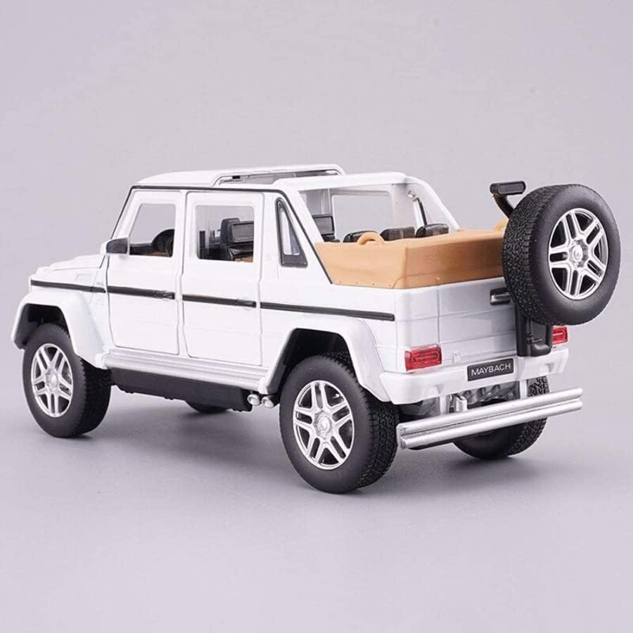 MERCEDES G500 (WHITE)1:18 DIECAST SCALE MODEL CAR
