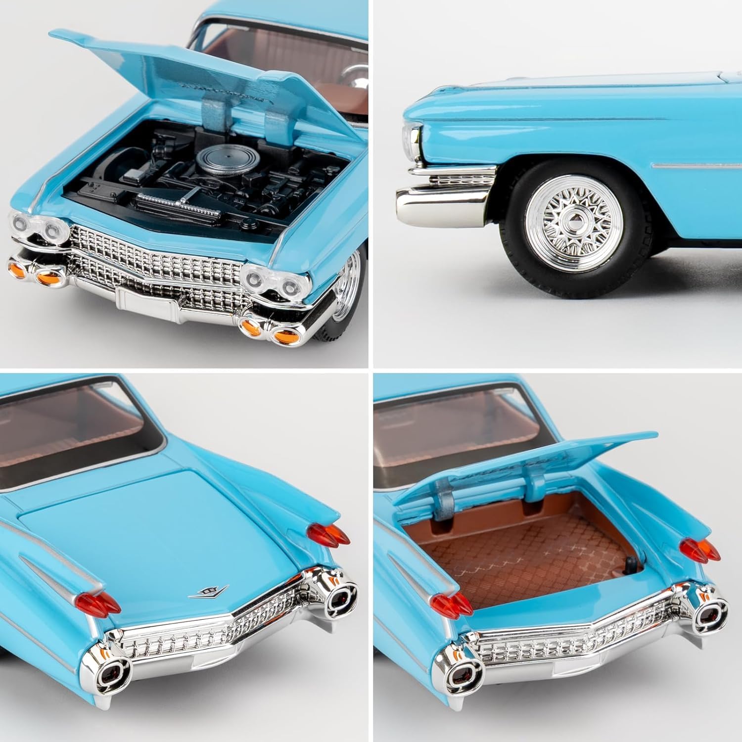 Cadillac Eldorado Biarritz (Vintage 1959) Diecast Scale Model Car
