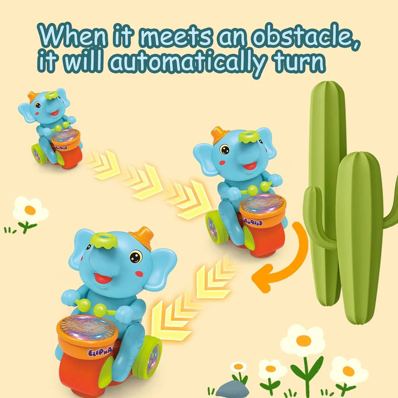 PLAFUL MUSICAL ELEPHANT
