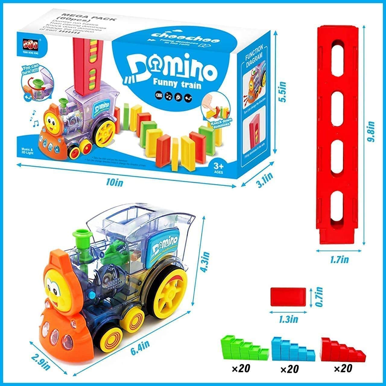 DOMINO BLOCLS TRAIN FOR KIDS