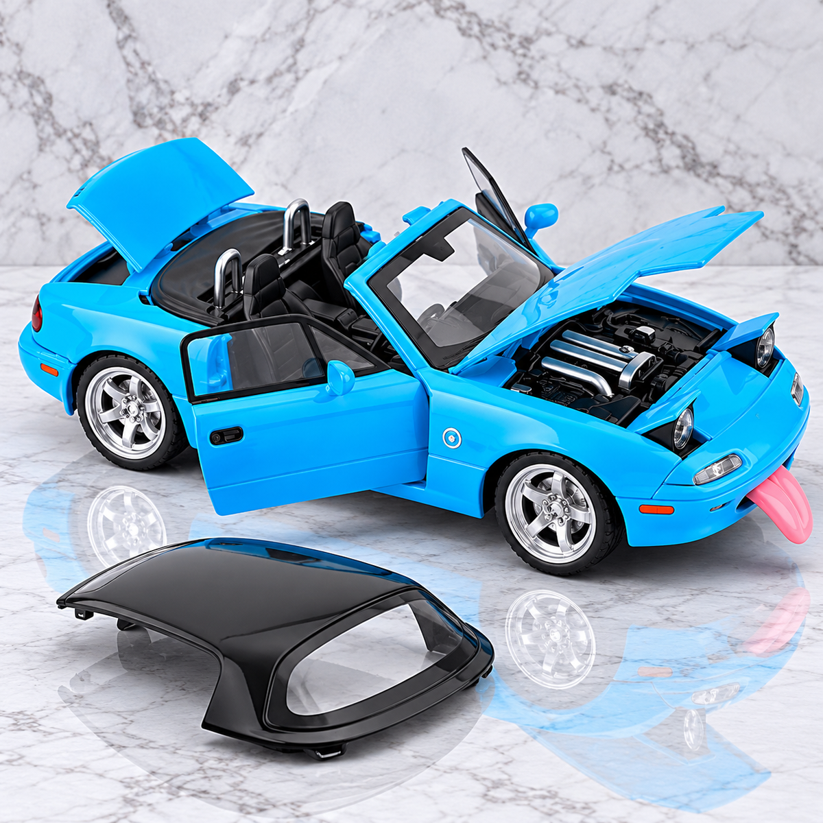 Mazda MX-5 Miata Diecast Scale Model Car