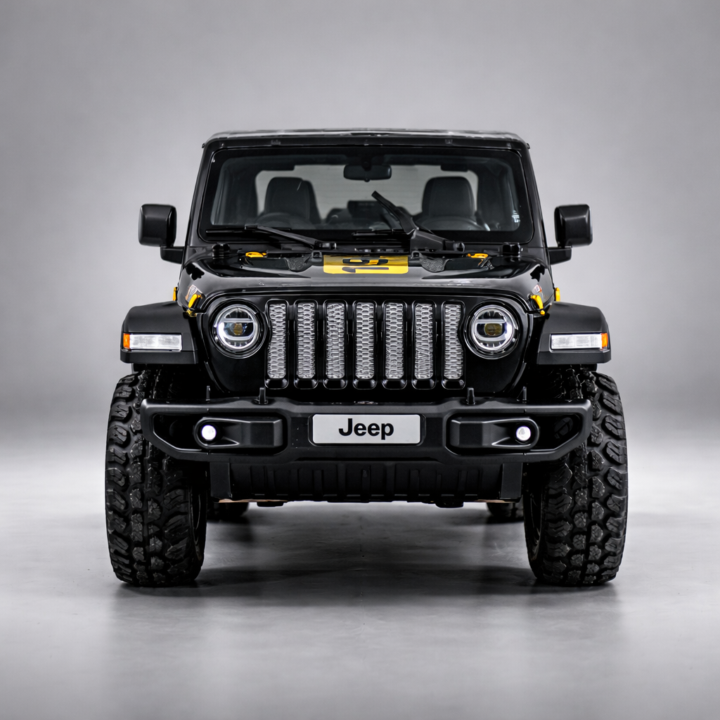 Jeep Wrangler Rubicon Diecast Model Car