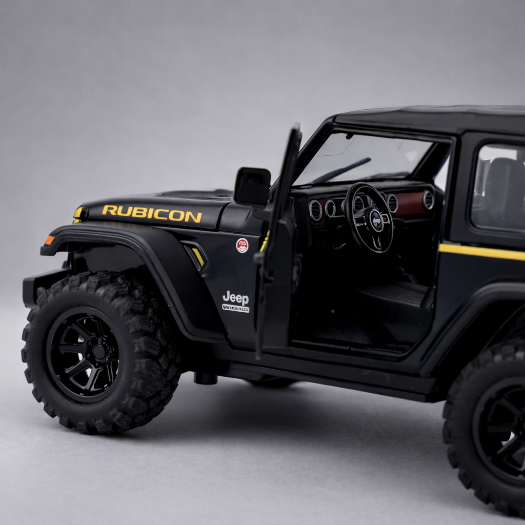Jeep Wrangler Rubicon Diecast Model Car