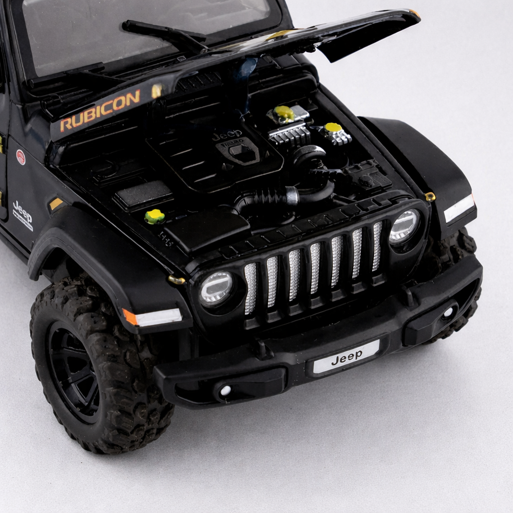 Jeep Wrangler Rubicon Diecast Model Car