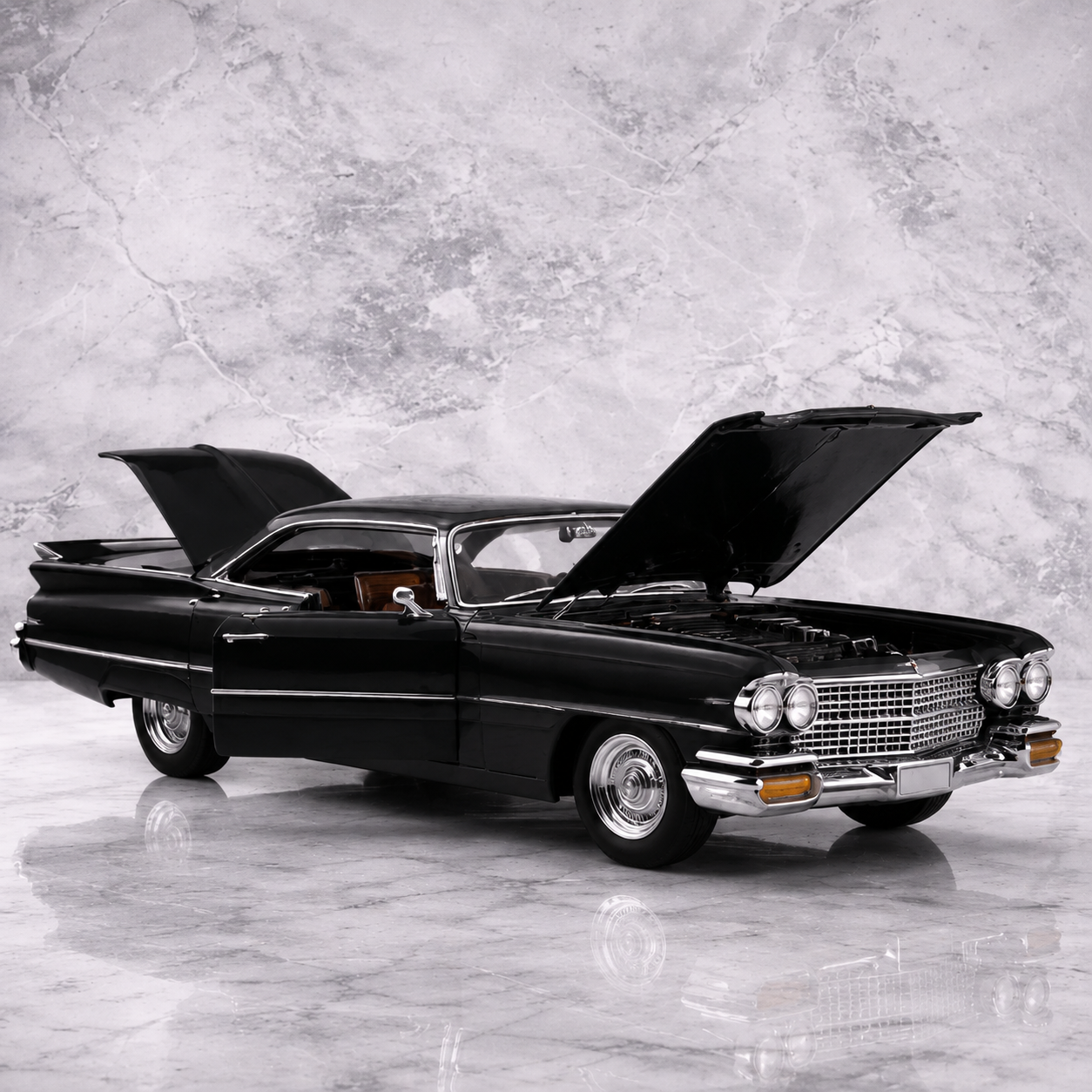 Cadillac Eldorado Biarritz (Vintage 1959) Diecast Scale Model Car | IXToys | Blue Color Variant