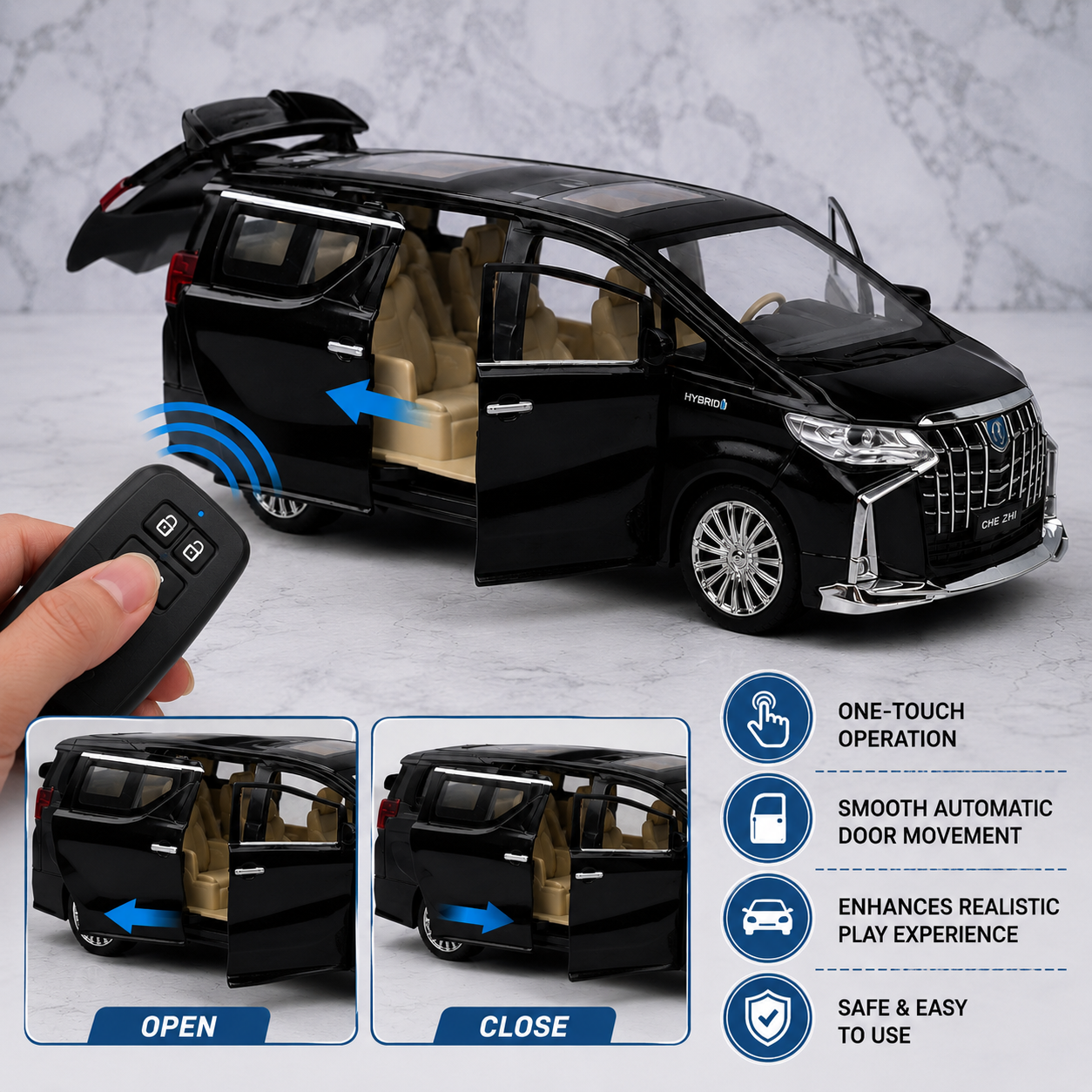 Toyota Alphard Hybrid RC Diecast Model