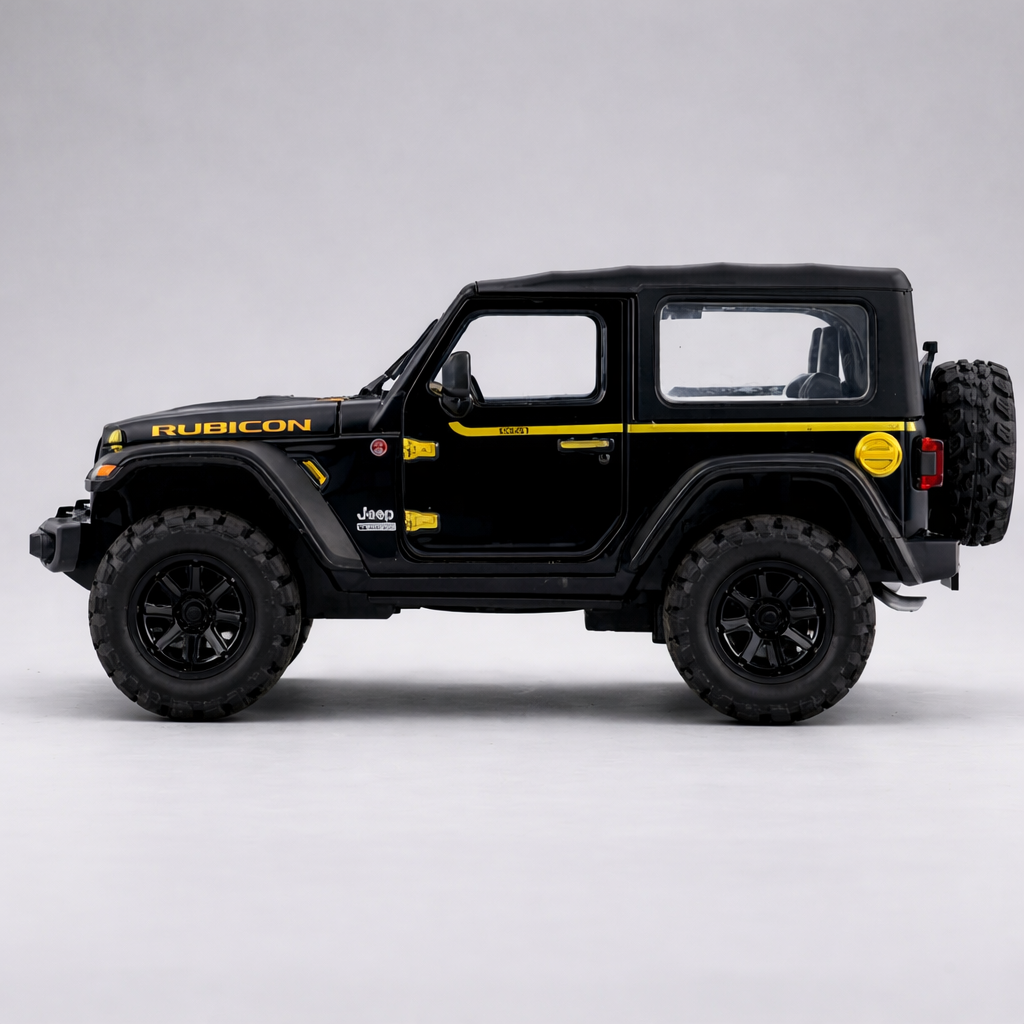 Jeep Wrangler Rubicon Diecast Model Car