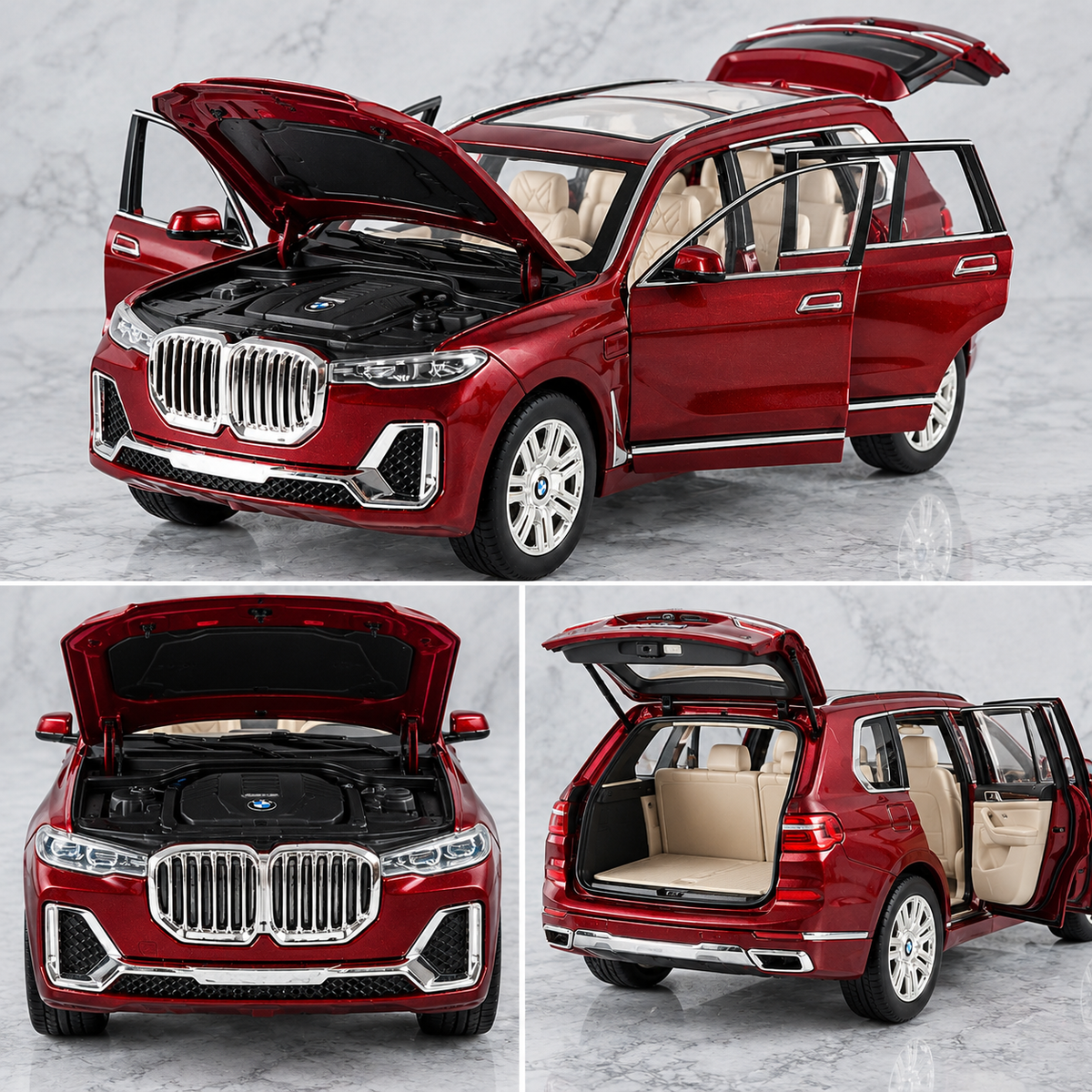 BMW X7 Diecast Scale Model Car