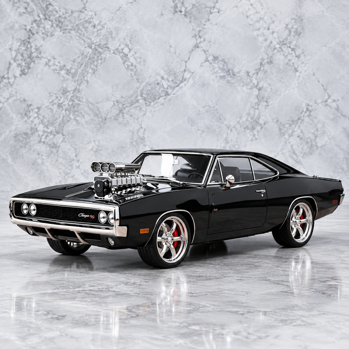 Dodge Charger R/T (Classic 1970) Diecast Scale Model Car