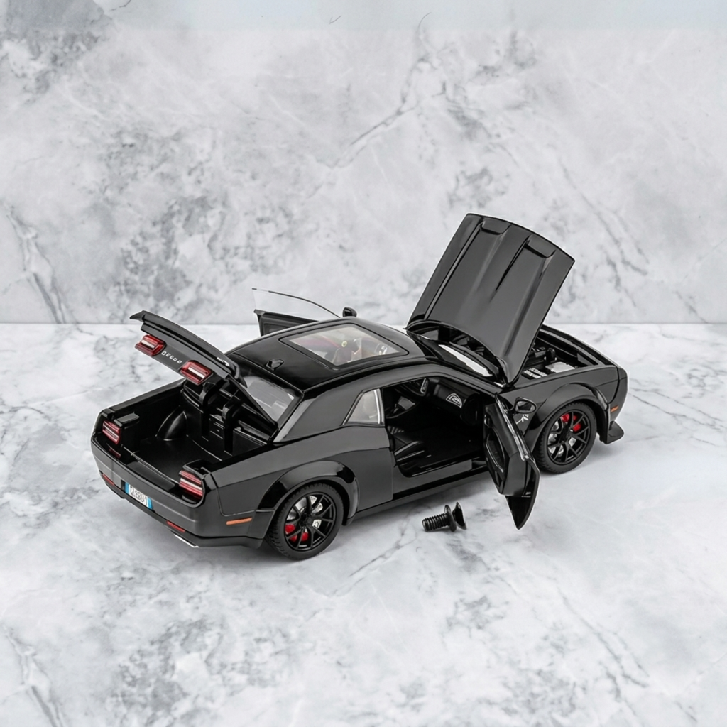 Dodge Challenger SRT Hellcat Die-Cast Metal Model Car