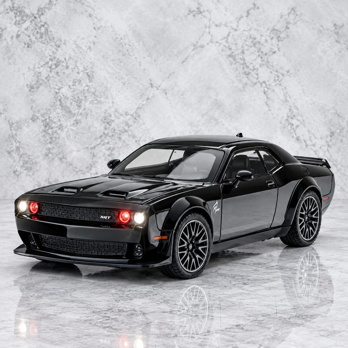Dodge Challenger SRT Hellcat Die-Cast Metal Model Car