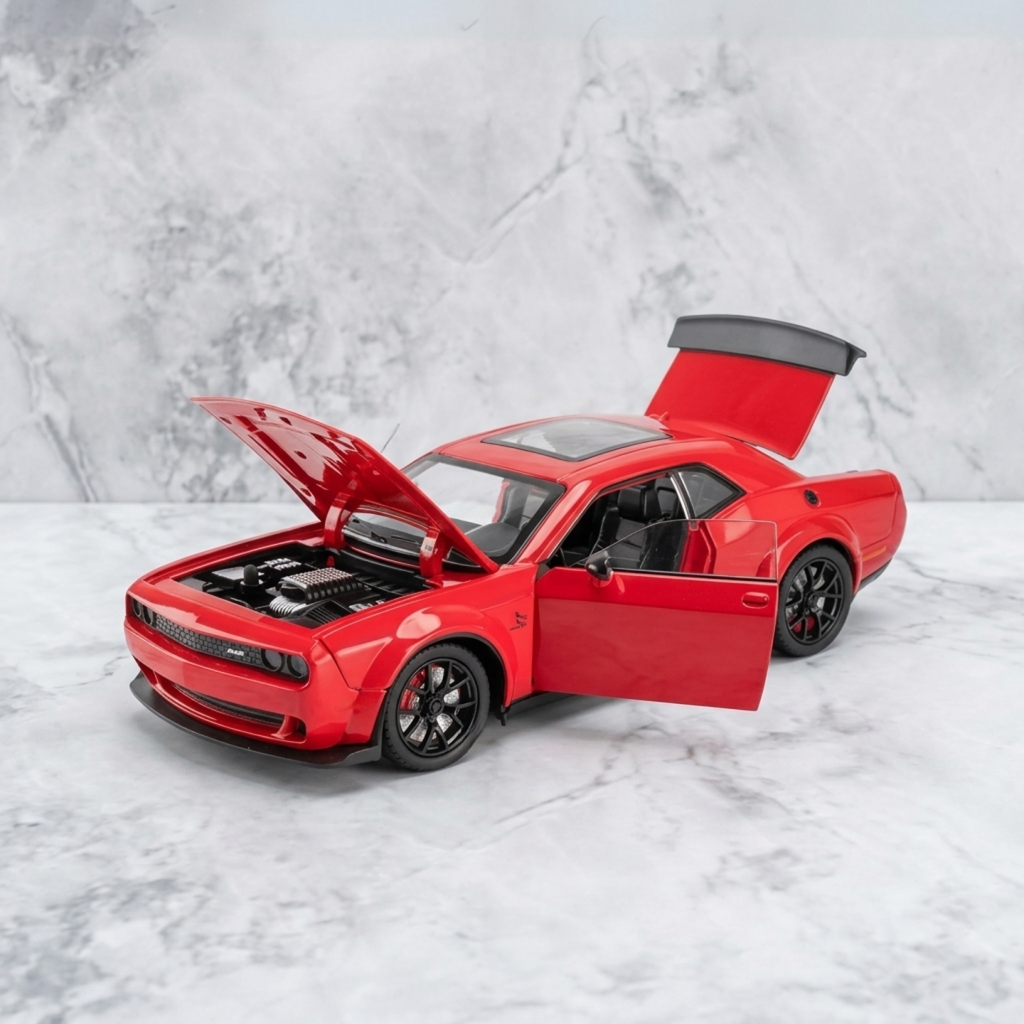 Dodge Challenger SRT Hellcat Die-Cast Metal Model Car