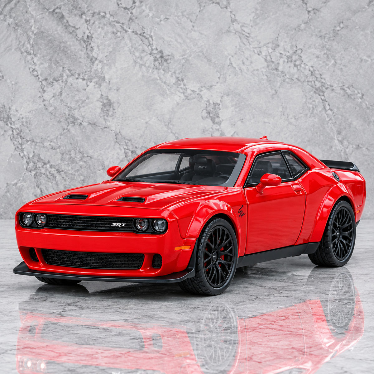 Dodge Challenger SRT Hellcat Die-Cast Metal Model Car