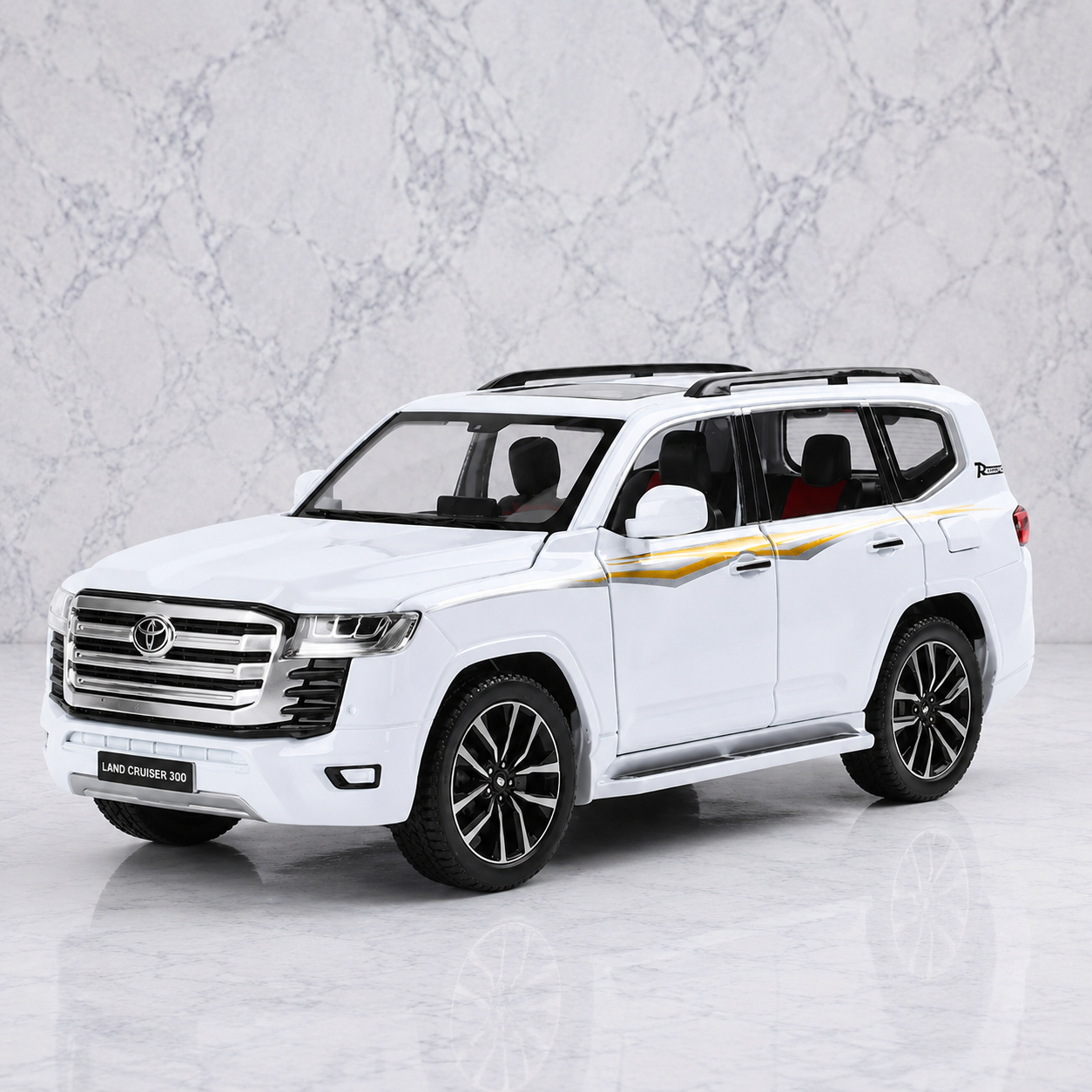 Toyota Land Cruiser LC300 ZX Diecast Model Car