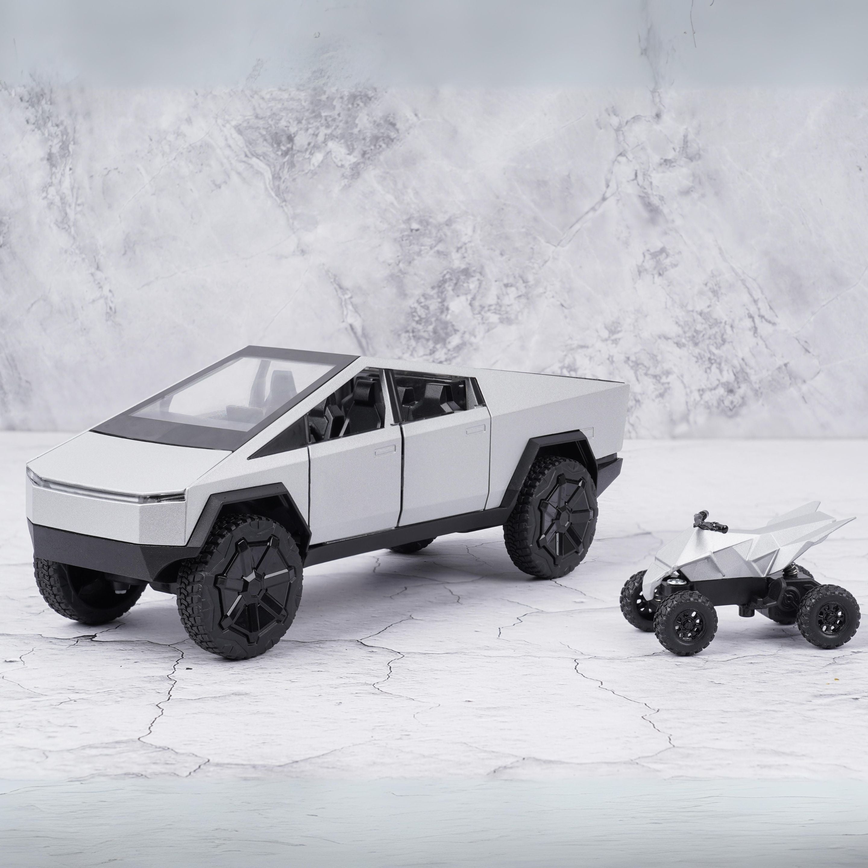 Tesla Cybertruck Dc All-Wheel Drive1:18 Diecast Scale Model Car