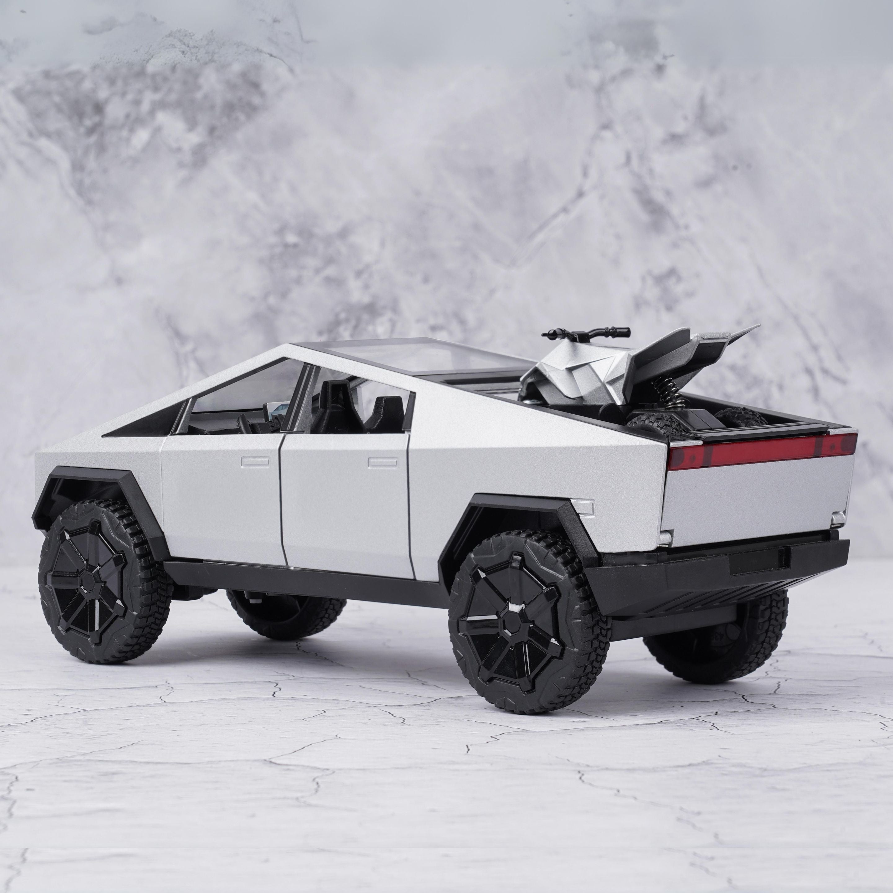 TESLA CYBERTRUCK DC ALL-WHEEL DRIVE1:18 DIECAST SCALE MODEL CAR