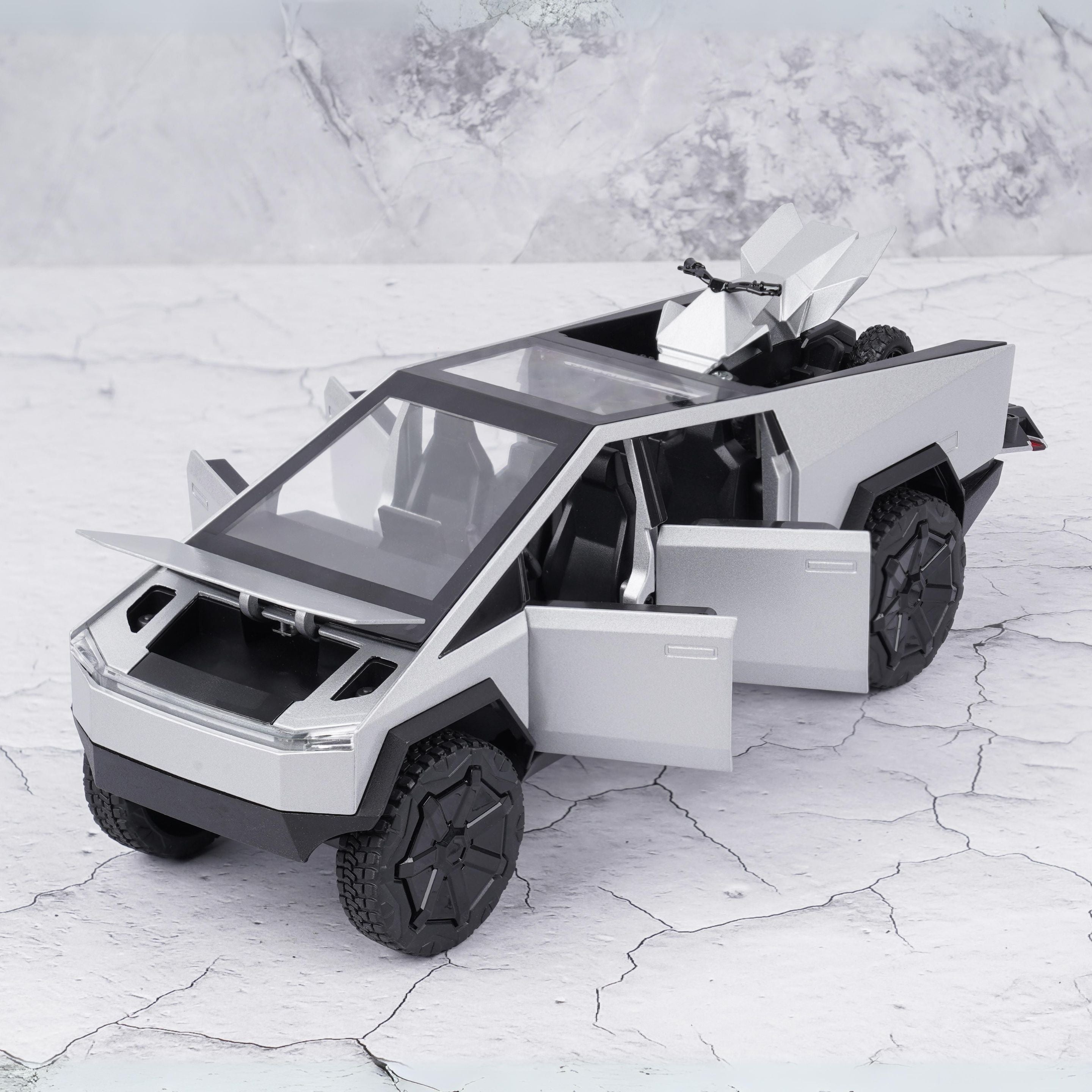 Tesla Cybertruck Dc All-Wheel Drive1:18 Diecast Scale Model Car