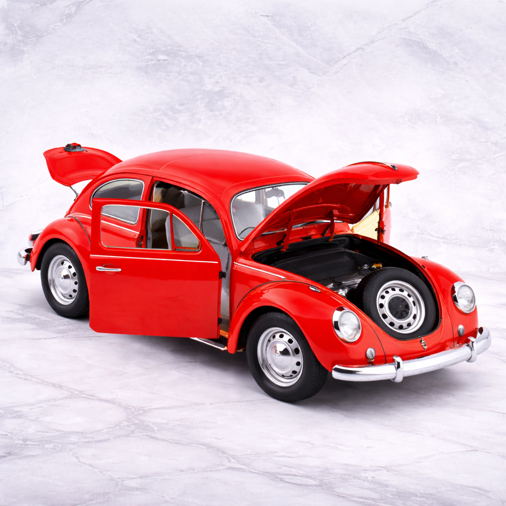 Volkswagen Beetle (Vintage 1967) Diecast Scale Model Car