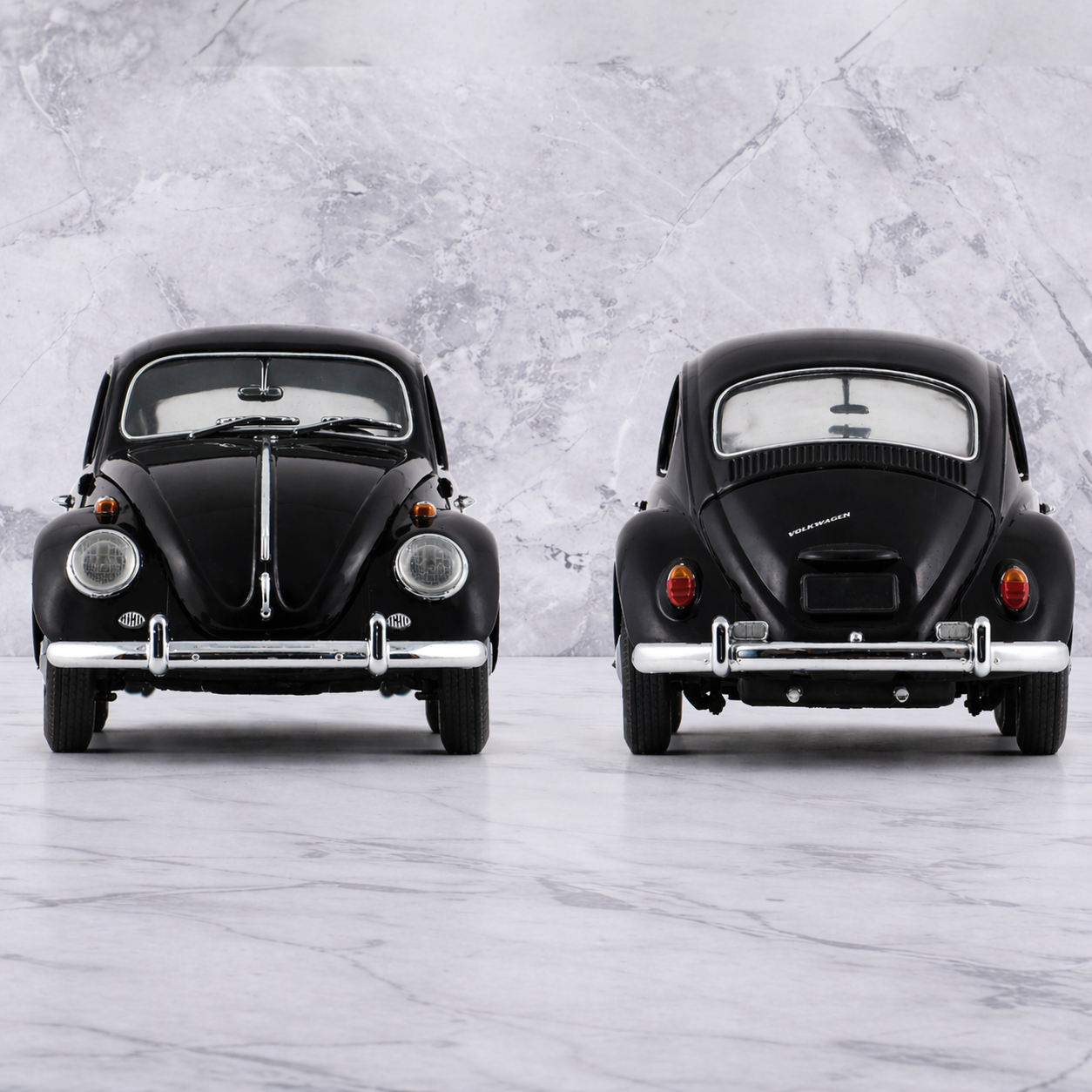 Volkswagen Beetle (Vintage 1967) Diecast Scale Model Car
