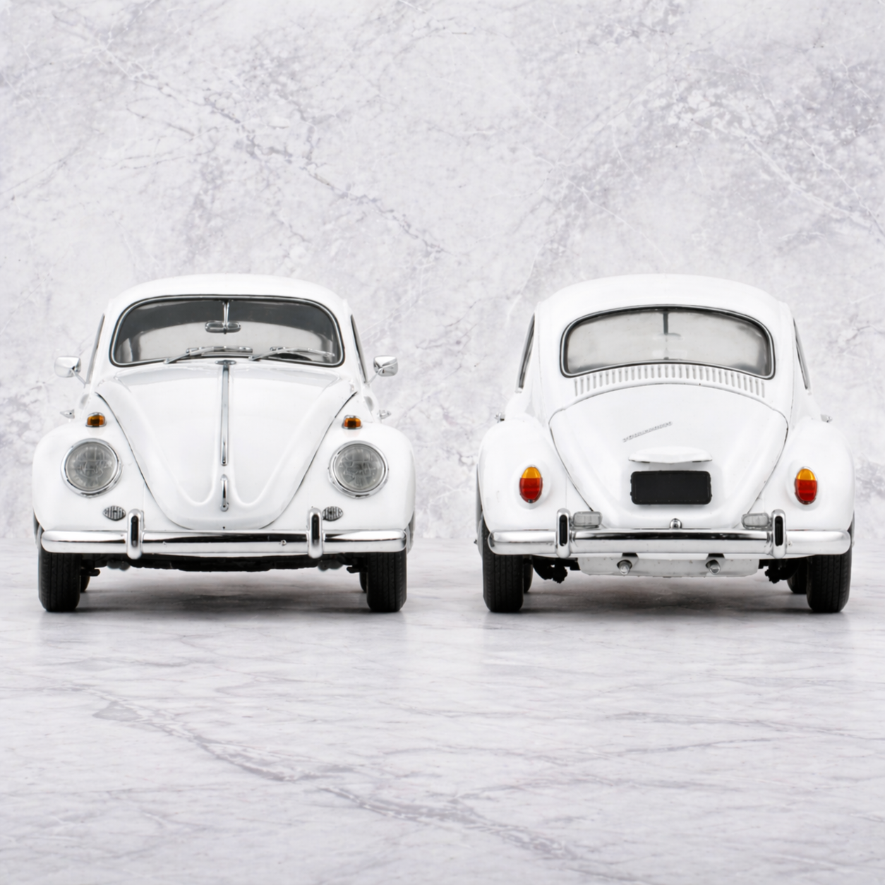 Volkswagen Beetle (Vintage 1967) Diecast Scale Model Car