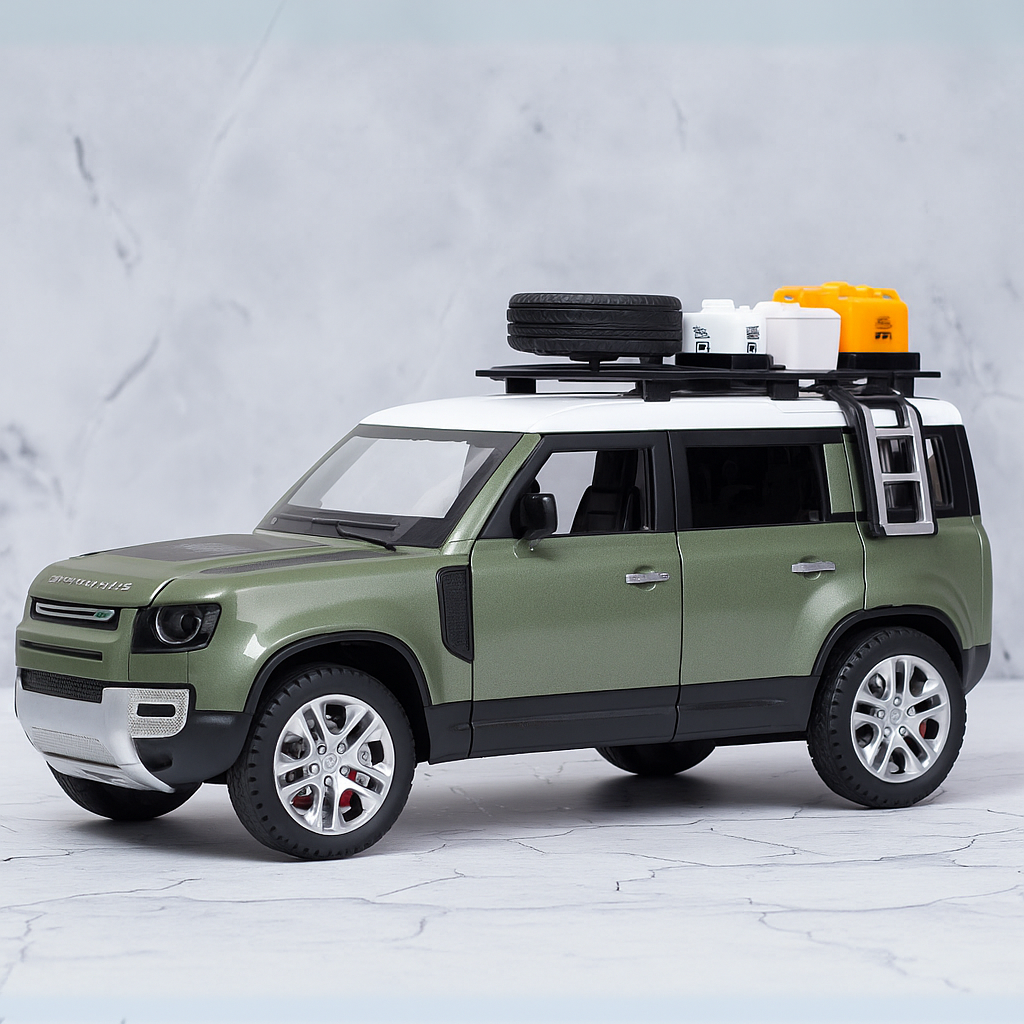 Defender Car Square Model Land Rover Defender Diecast Scale Model Car – Ixtoys
