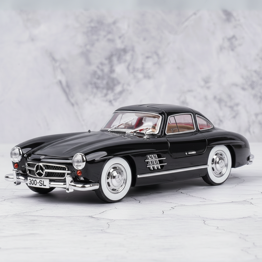 Mercedes-Benz 300Sl Diecast Scale Model Car