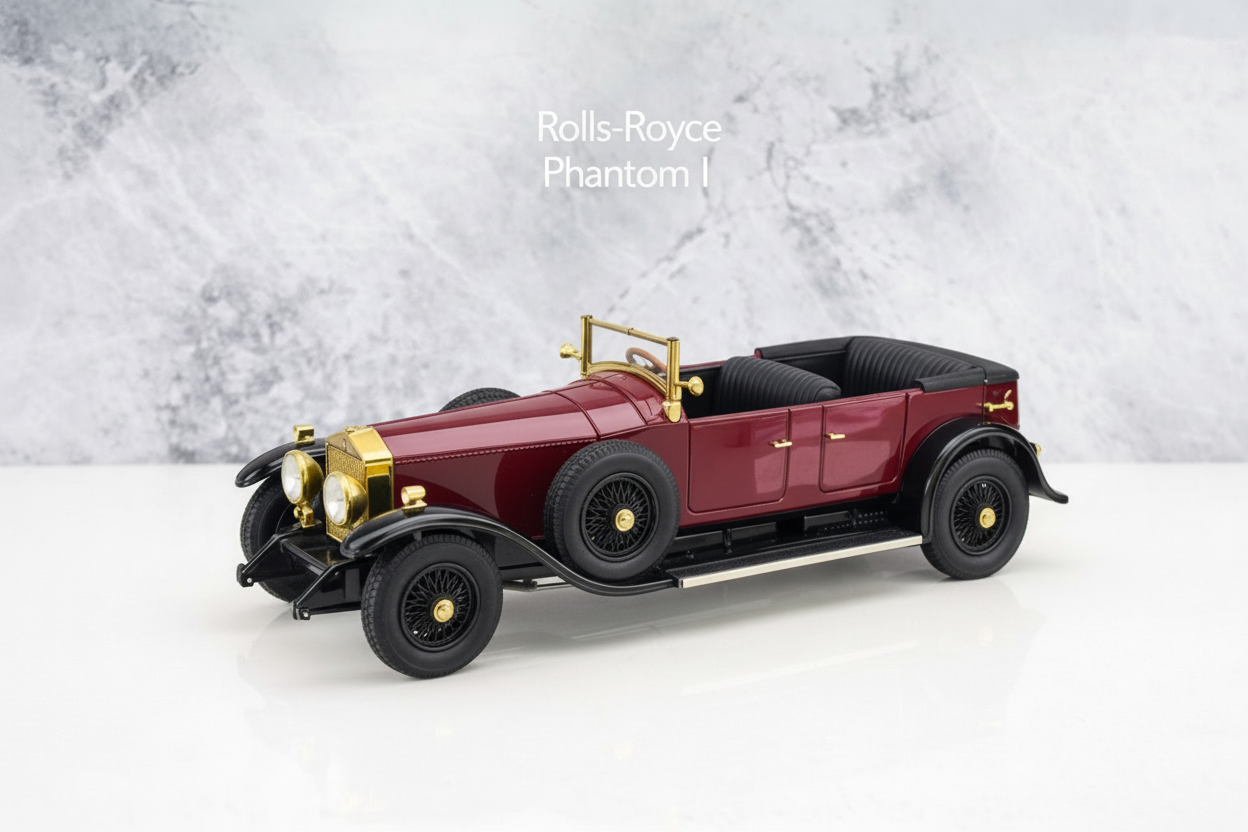 Rolls-Royce Phantom Genera Tion (Vintage 1925) Diecast Scale Model Car