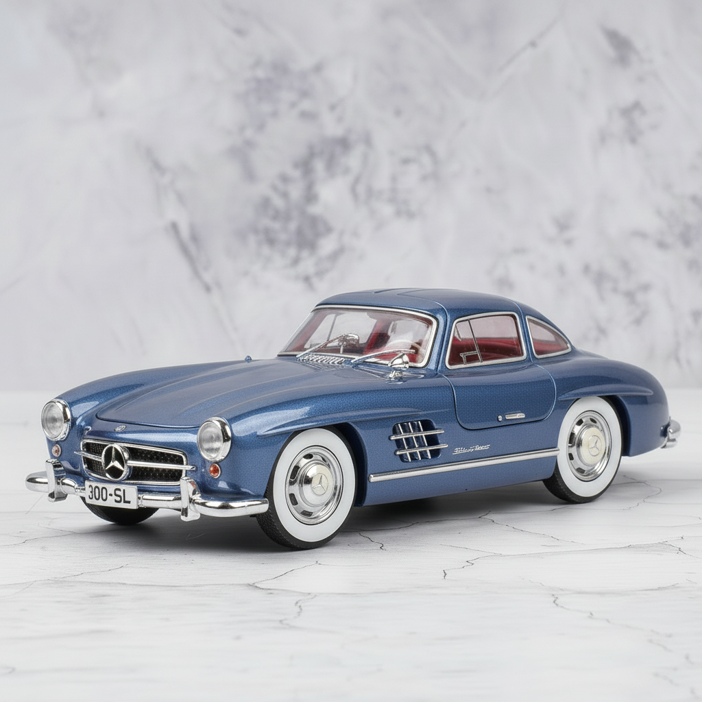 Mercedes-Benz 300SL Diecast Scale Model | Premium Collectible Car