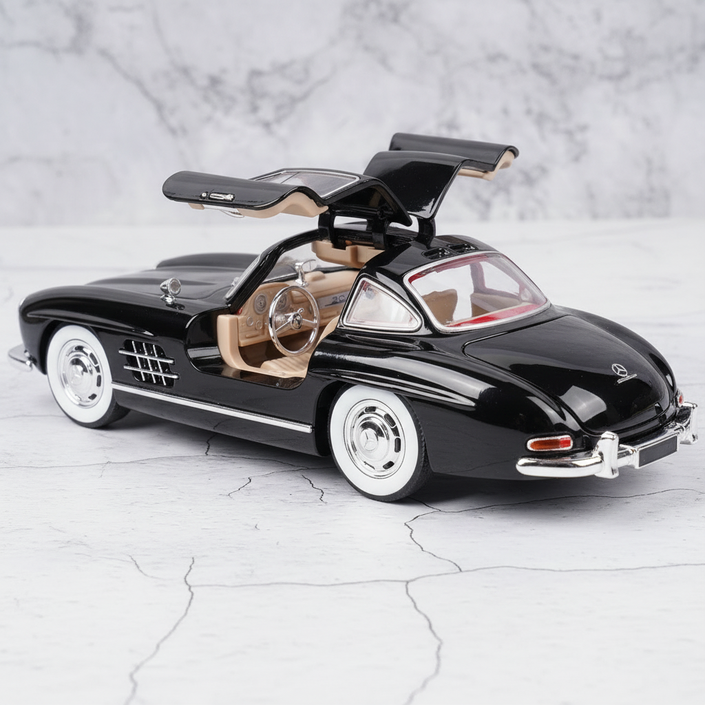 Mercedes-Benz 300Sl Diecast Scale Model Car
