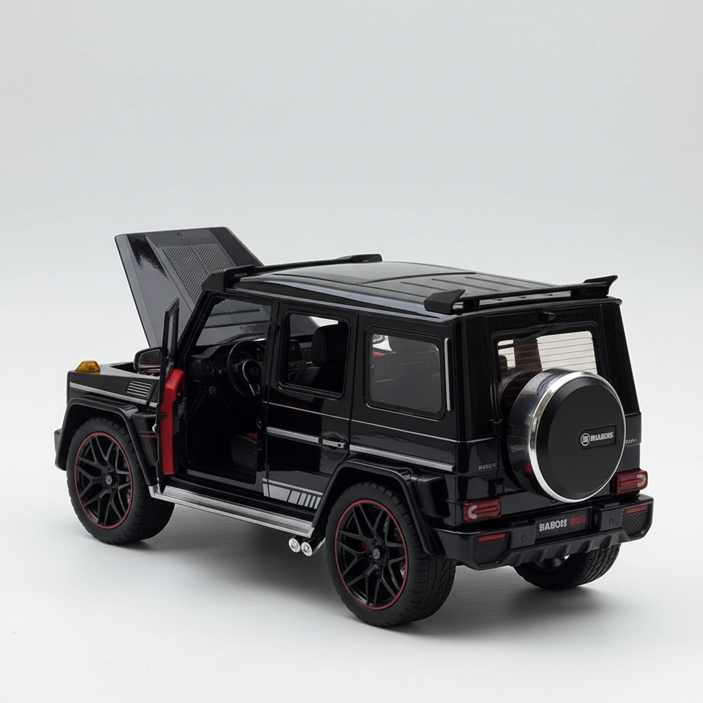 Mercedes-Benz G-63 AMG Brabus 800 Diecast Scale Model Car | IXToys | White Color Variant