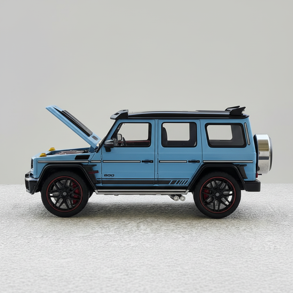 Brabus 800 Light Blue - Side profile