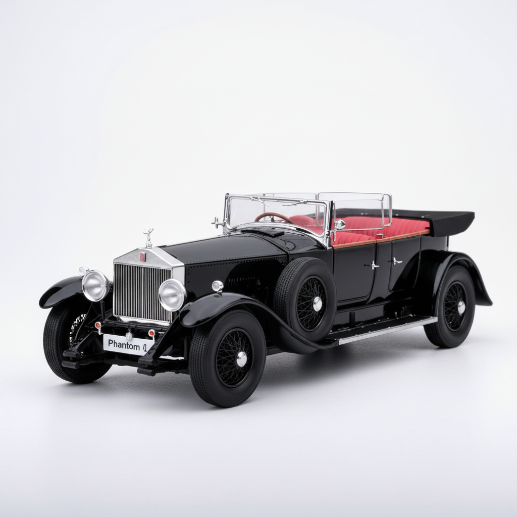 Rolls-Royce Phantom Genera Tion (Vintage 1925) Diecast Scale Model Car