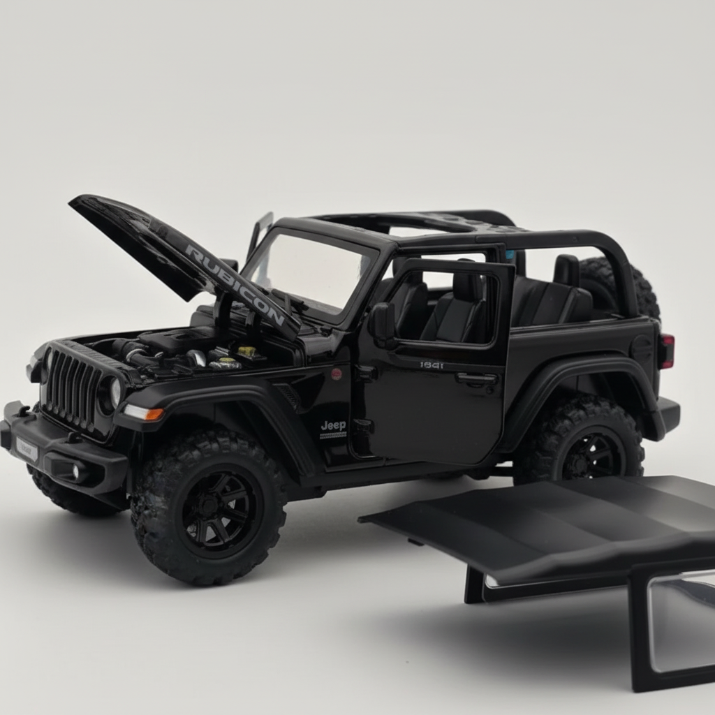 Jeep Wrangler Rubicon - Black Variant Feature