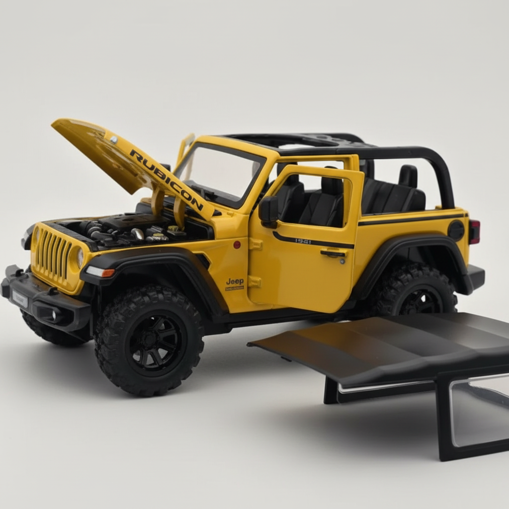 Jeep Wrangler Rubicon - Yellow Variant Feature