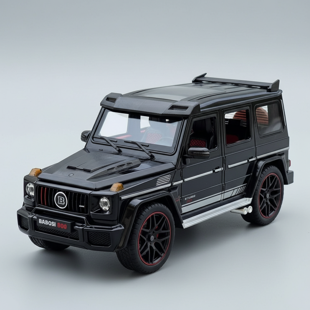Mercedes-Benz G-63 Amg Brabus 800 Diecast Scale Model Car