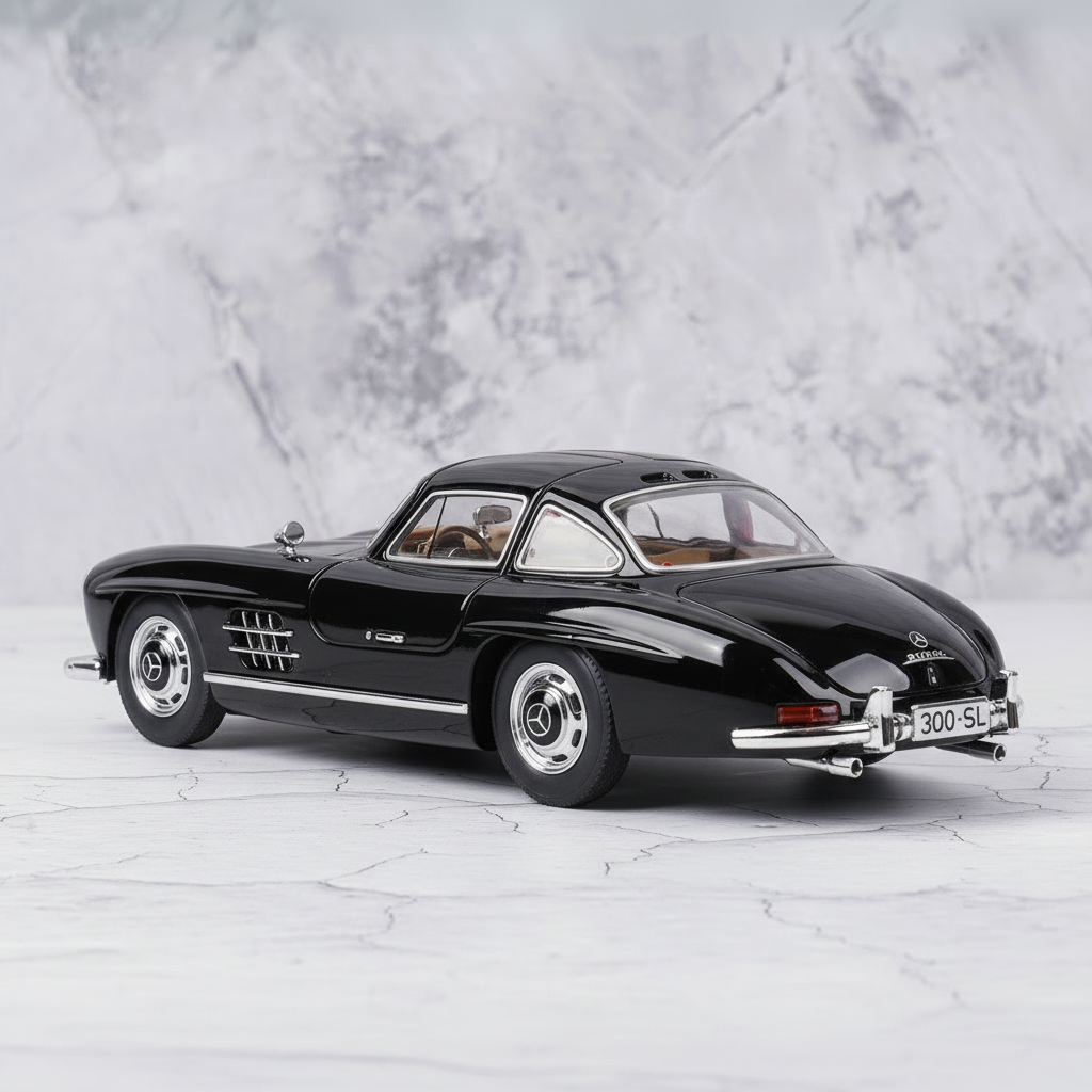 Mercedes-Benz 300Sl Diecast Scale Model Car