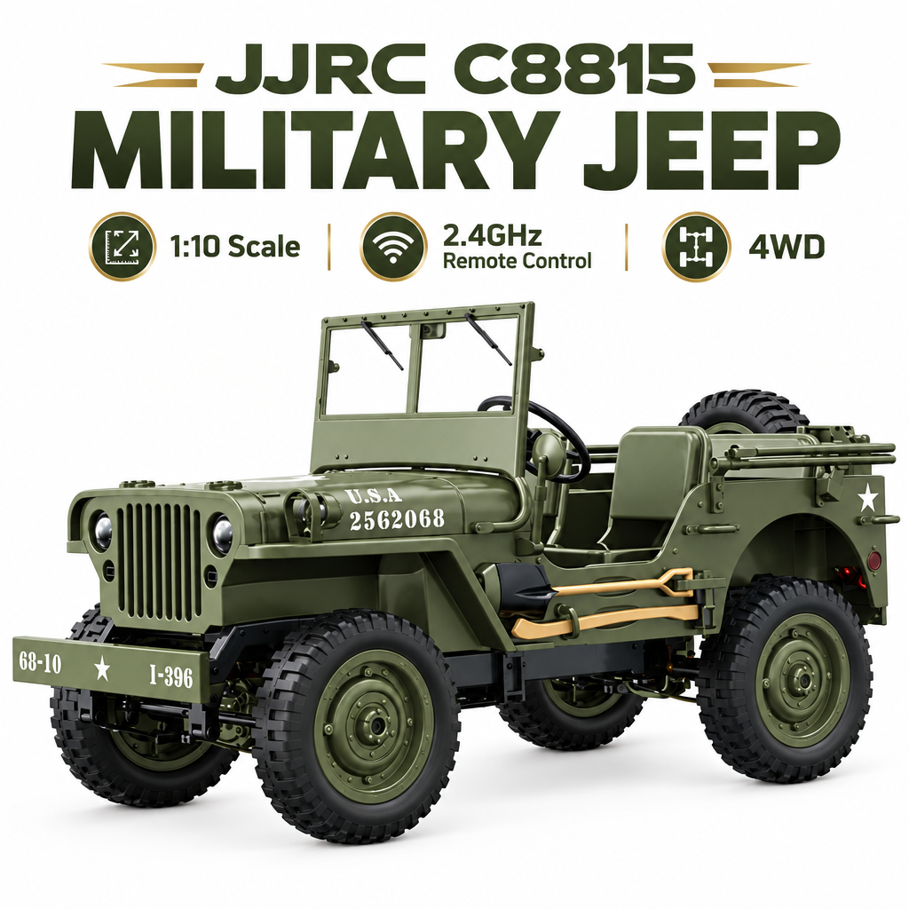 JJRC C8815 Military Legend 4WD RC Jeep