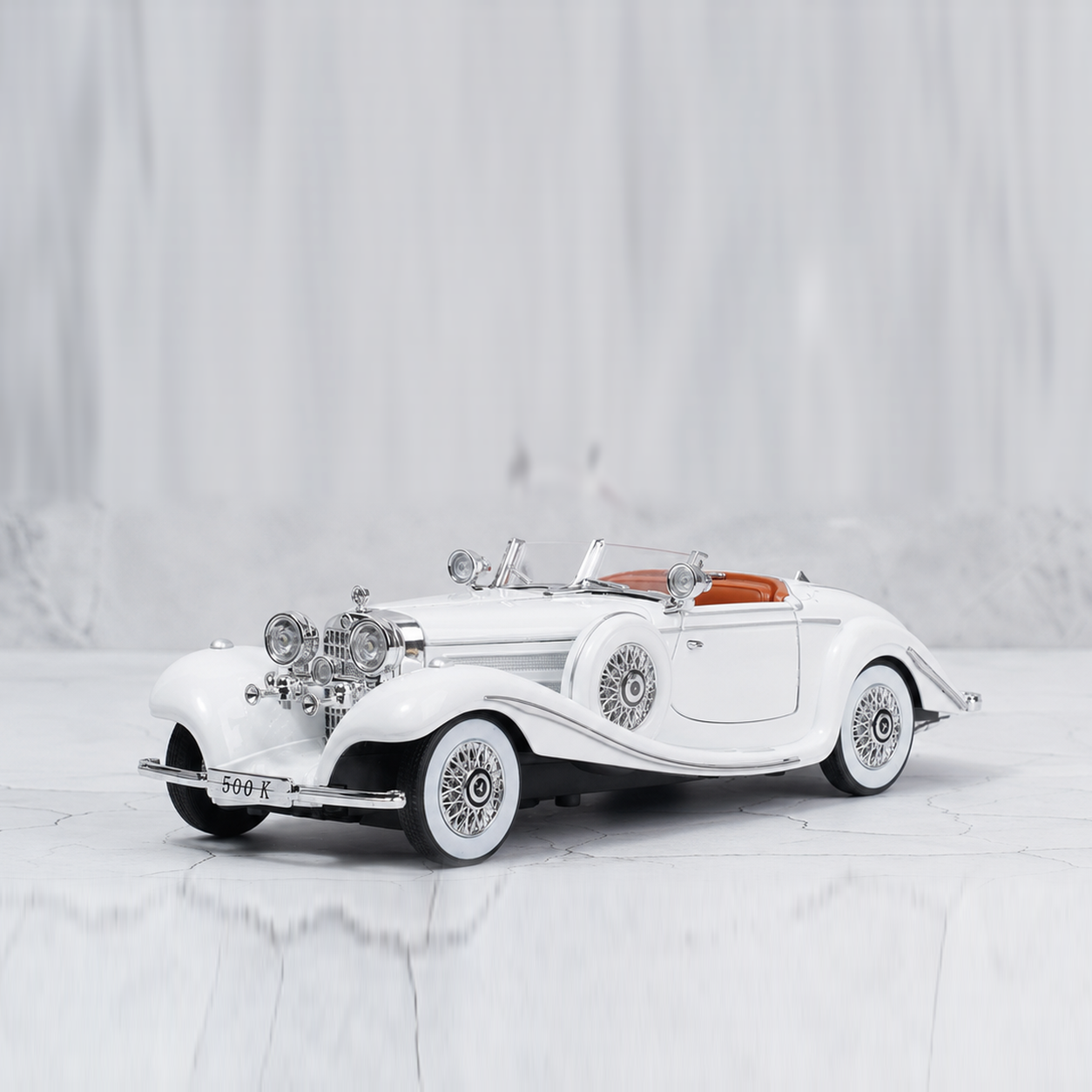Mercedes Benz 500K (Vintage 1936) Diecast Scale Model Car