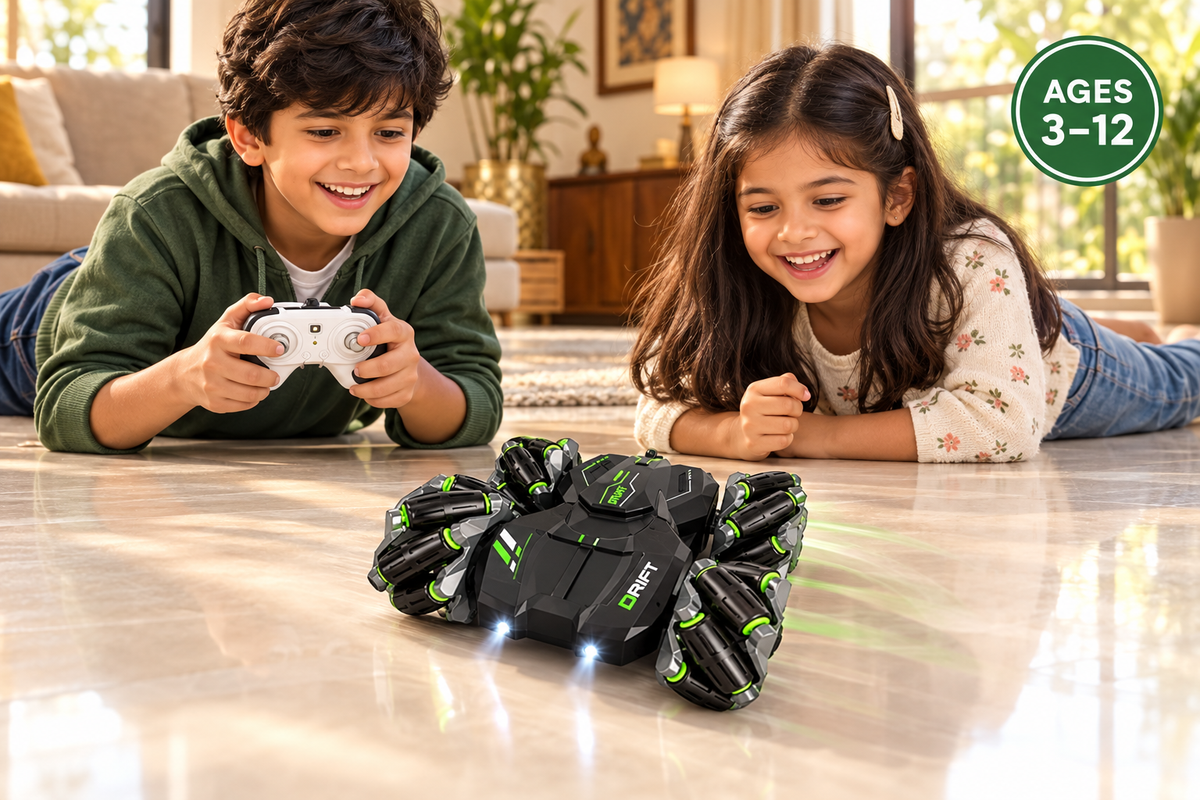 RC car play image with ages 3–12 label
