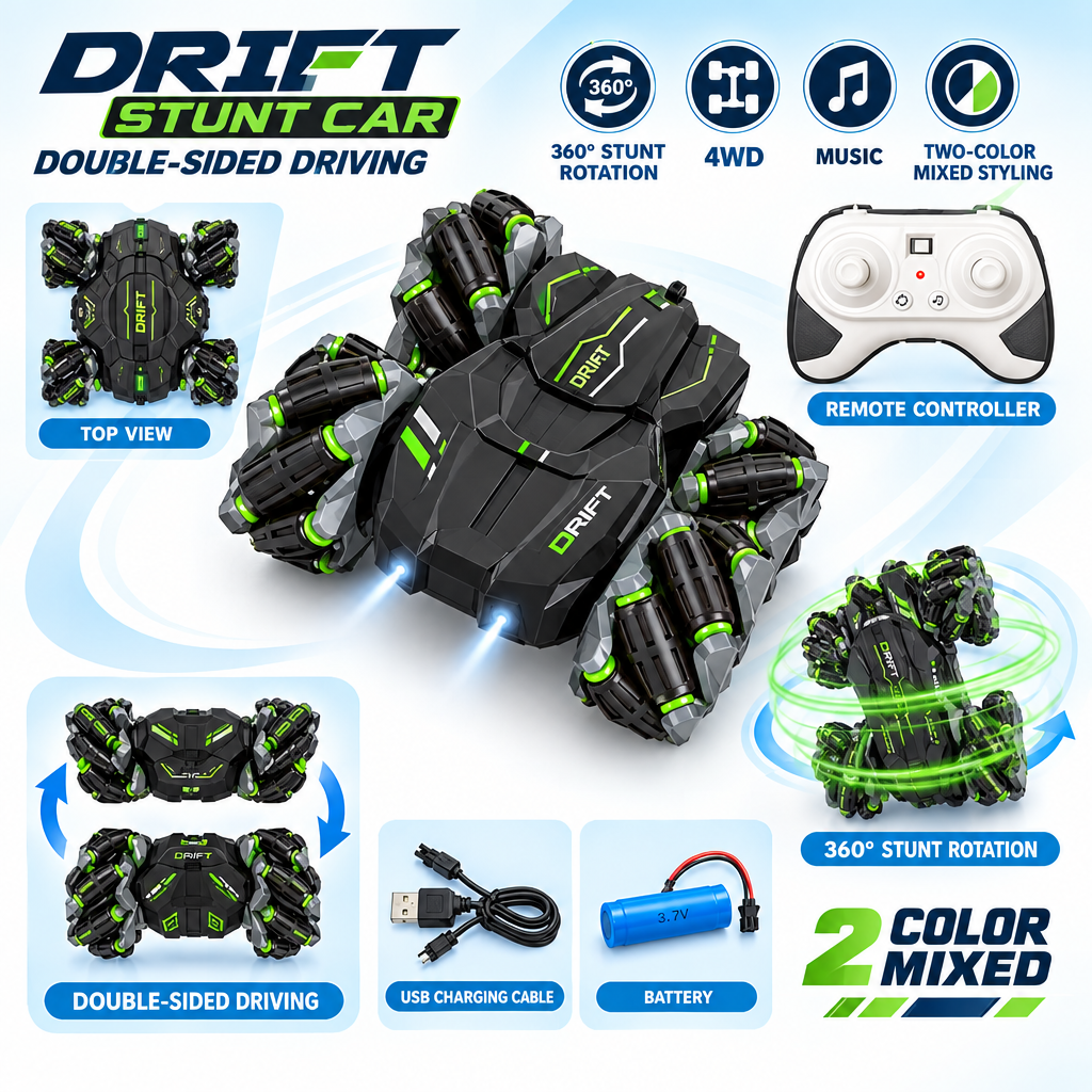 RC stunt drift car all-details image