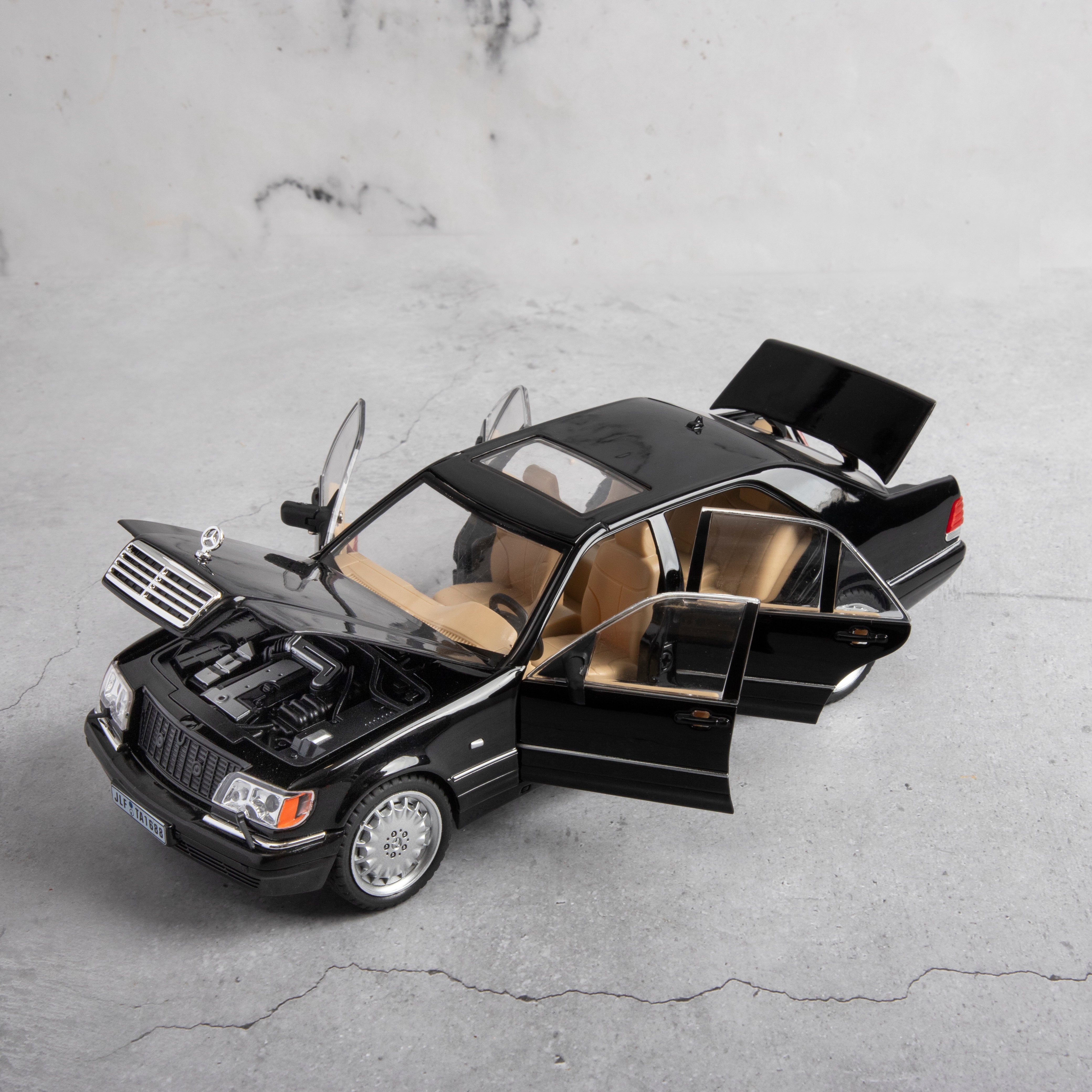 MARCEDES-BENG W140 1:18 DIECAST SCALE MODEL CAR |