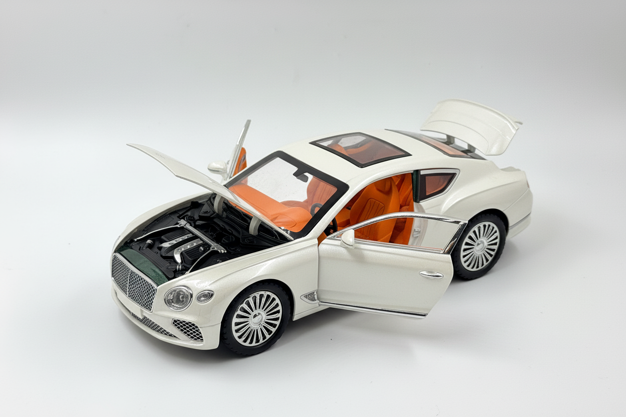 White Bentley Continental GT Coupe - Image 2